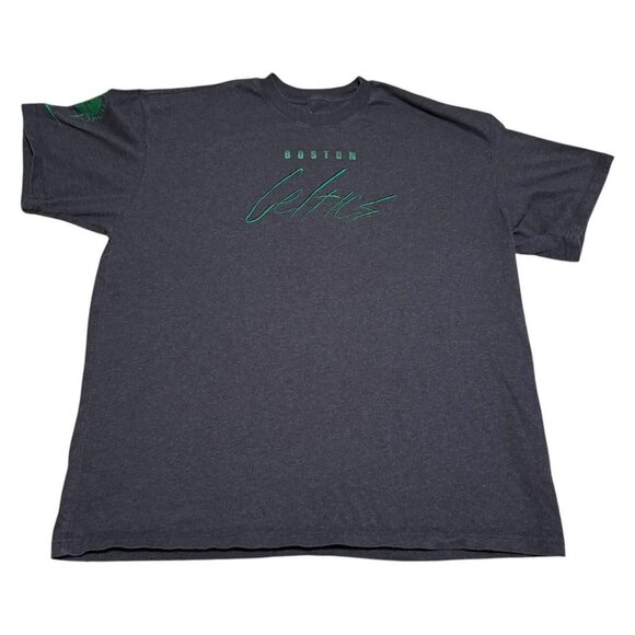 Nike Other - Nike NBA Max90 Boston Celtics Courtside‎ Gray Shirt Adult XL